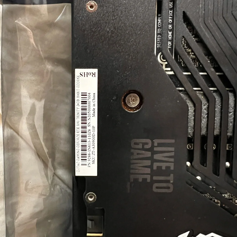 ZOTAC Gaming GeForce RTX™ 3090 Trinity OC 24GB GDDR6X